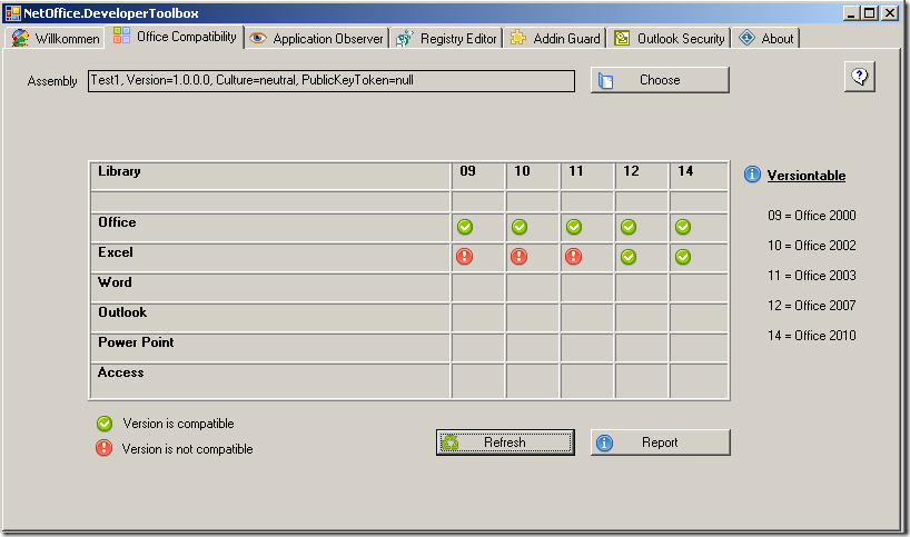 Toolbox - Office Compatiblity